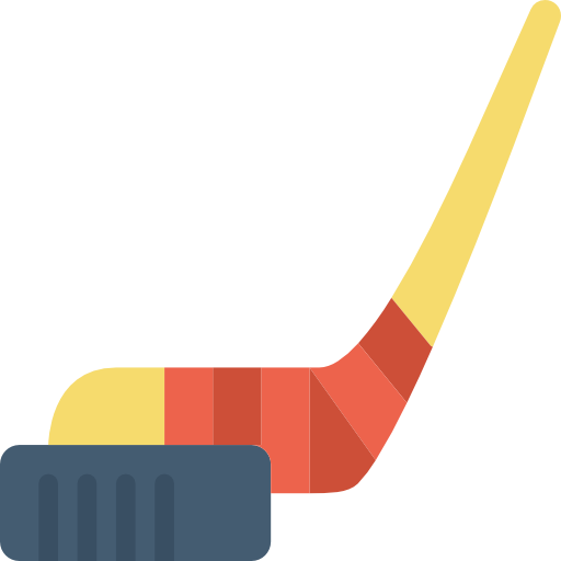 Hockey stick Basic Miscellany Flat icon