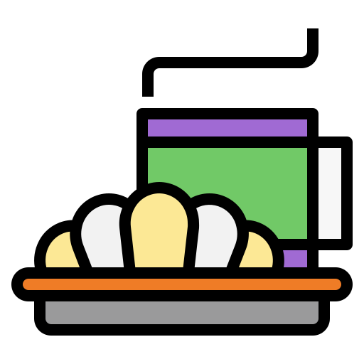 カップ Generic color lineal-color icon