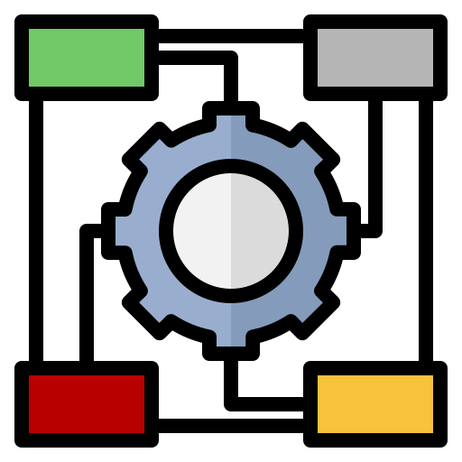 rapporto Generic color lineal-color icona