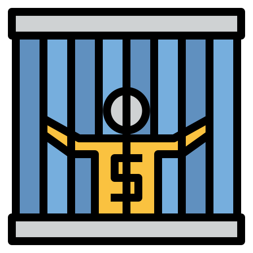 Jail Generic color lineal-color icon