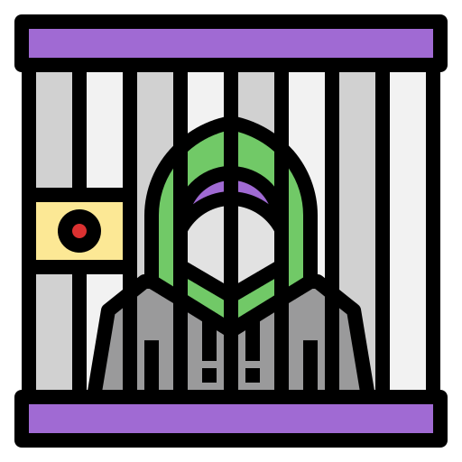 囚人 Generic color lineal-color icon