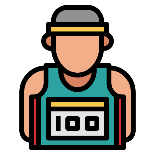 달리기 Generic color lineal-color icon