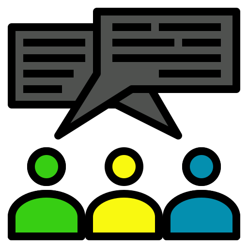 Conference Generic color lineal-color icon