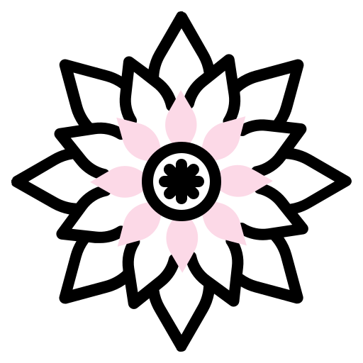 花びら Generic color lineal-color icon