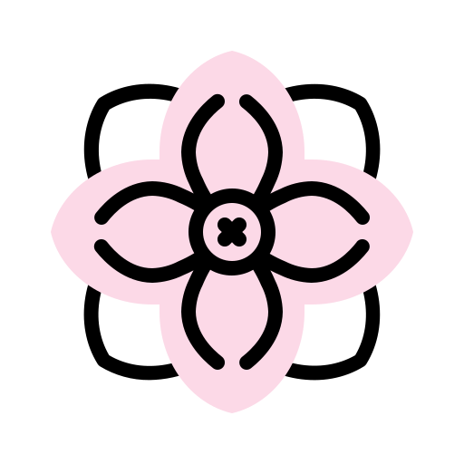 kwiat Generic color lineal-color ikona
