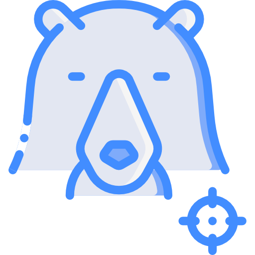 クマ Basic Miscellany Blue icon