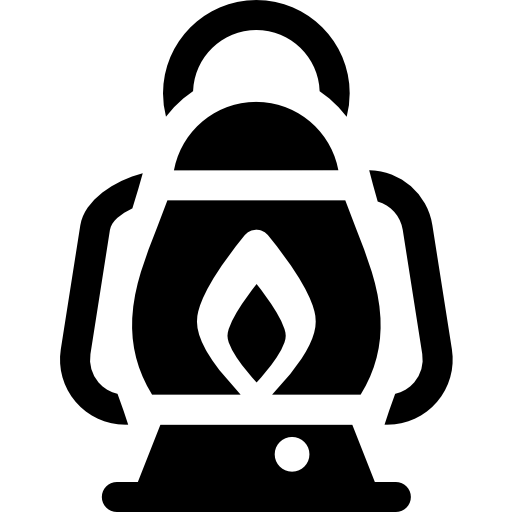 linterna Basic Rounded Filled icono