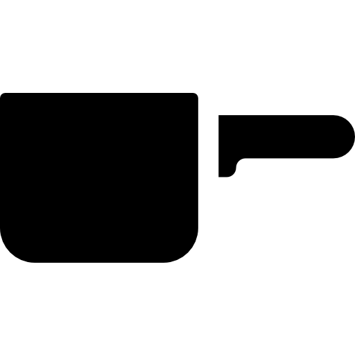 maceta Basic Rounded Filled icono