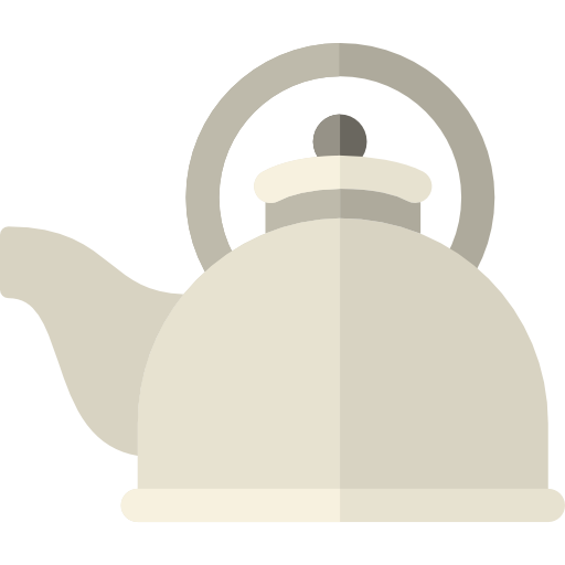 Чайник Basic Rounded Flat иконка