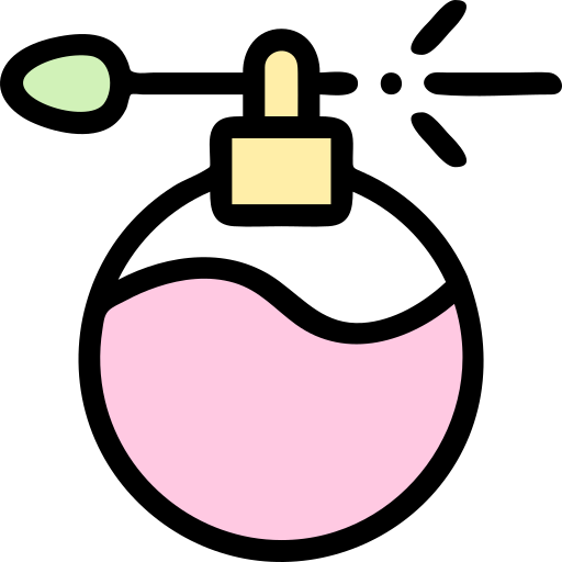 Perfume Detailed Rounded Lineal color icon