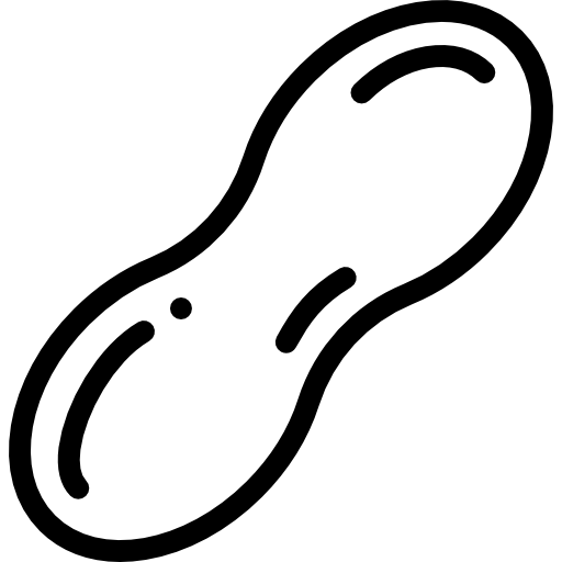 Арахис Detailed Rounded Lineal иконка