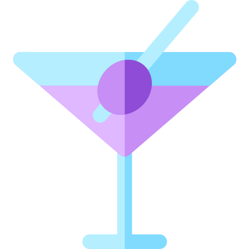 мартини Basic Rounded Flat иконка