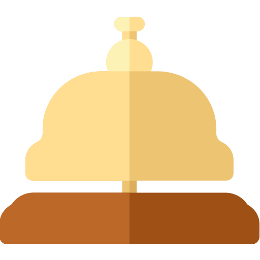 벨 Basic Rounded Flat icon