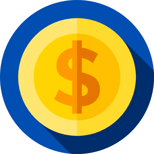 コイン Flat Circular Flat icon