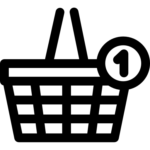 바구니 Basic Rounded Lineal icon
