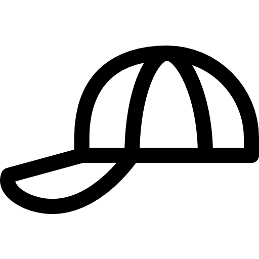 gorra Basic Rounded Lineal icono