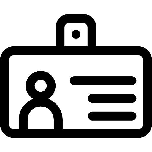 distintivo Basic Rounded Lineal icona