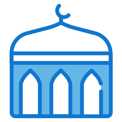 Mosque Generic color lineal-color icon