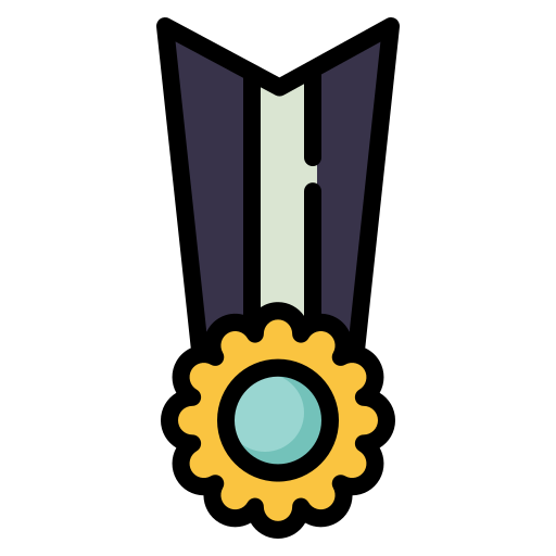 médaille Generic color lineal-color Icône