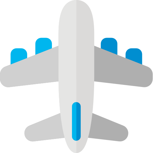 aereo Basic Rounded Flat icona