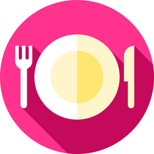 Plate Flat Circular Flat icon