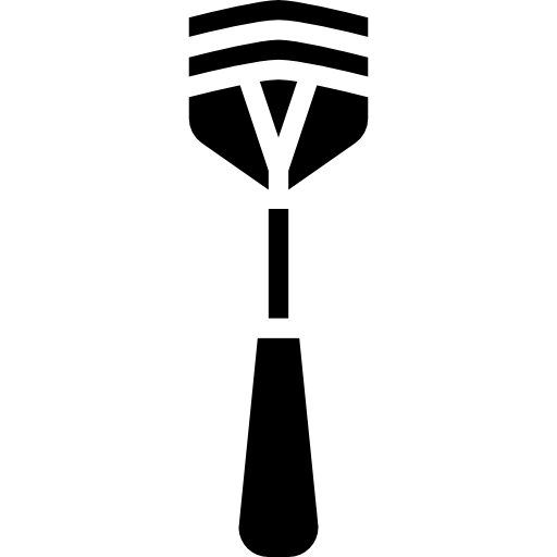 bigudí Iconixar Glyph icono