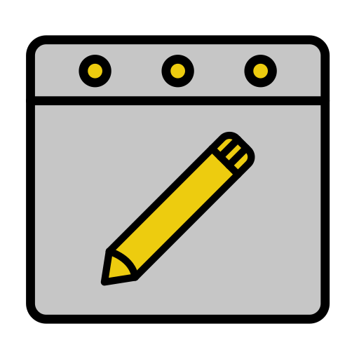 펜 Generic color lineal-color icon