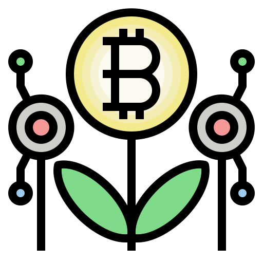 Bitcoin Generic color lineal-color icon