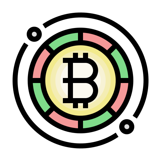 logotipo bitcoin Generic color lineal-color Ícone