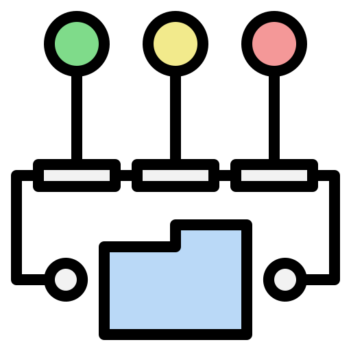 base de dados Generic color lineal-color Ícone