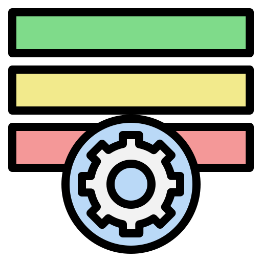 システム Generic color lineal-color icon