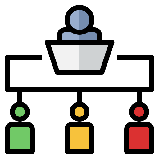 administración Generic color lineal-color icono