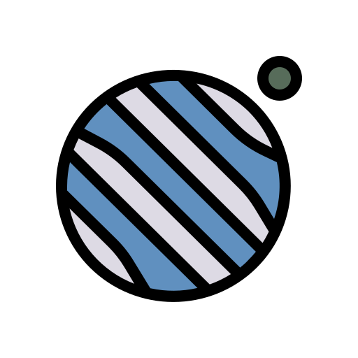 ruimte Generic color lineal-color icoon