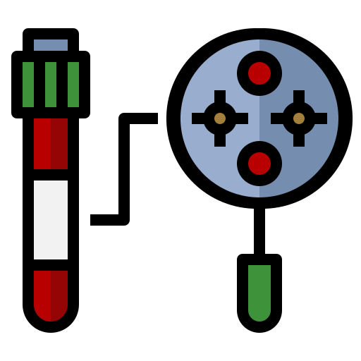 laboratório Generic color lineal-color Ícone