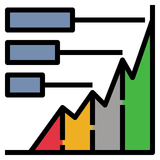 graph Generic color lineal-color icon