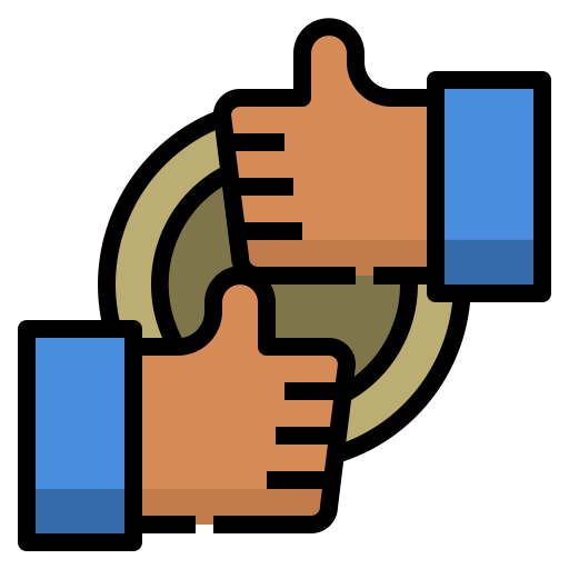 duimen Generic color lineal-color icoon