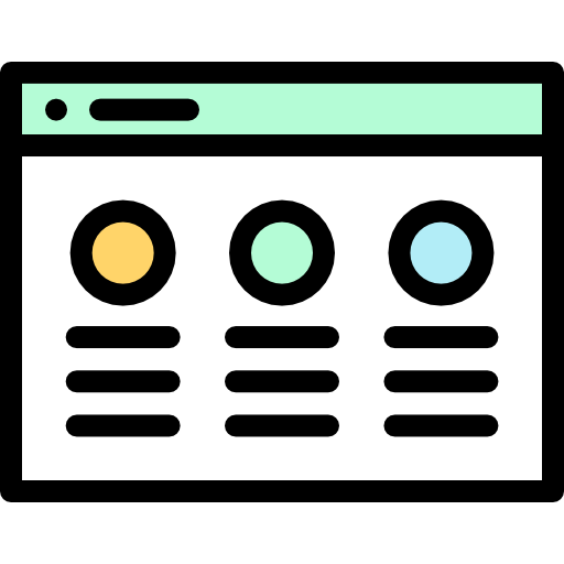 cennik Detailed Rounded Lineal color ikona