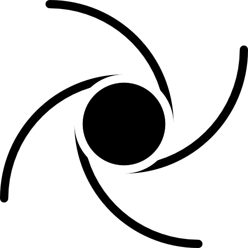 허리케인 Iconixar Glyph icon