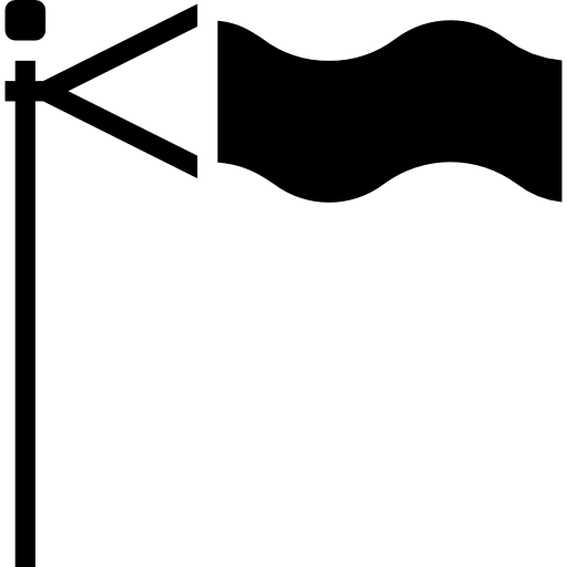 깃발 Iconixar Glyph icon
