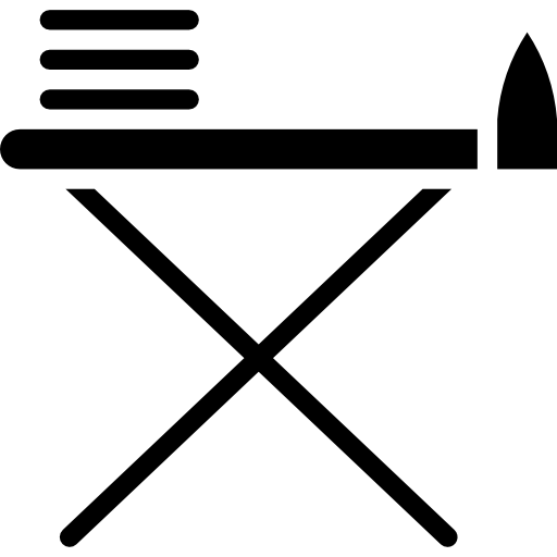 deska do prasowania Iconixar Glyph ikona