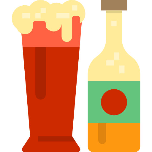 cerveza Payungkead Flat icono