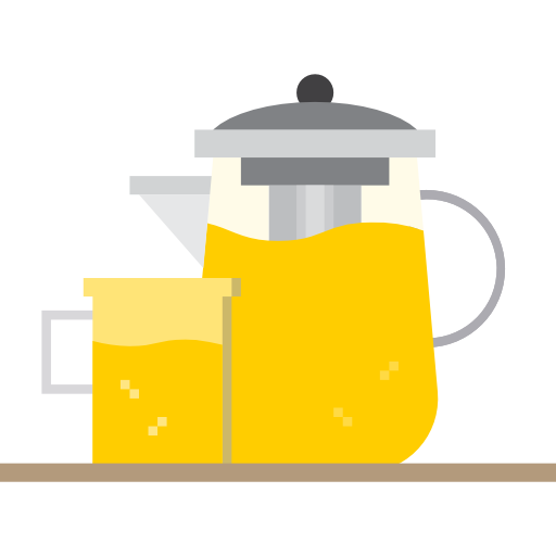Tea pot Payungkead Flat icon