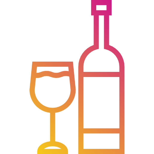 Wine Payungkead Gradient icon