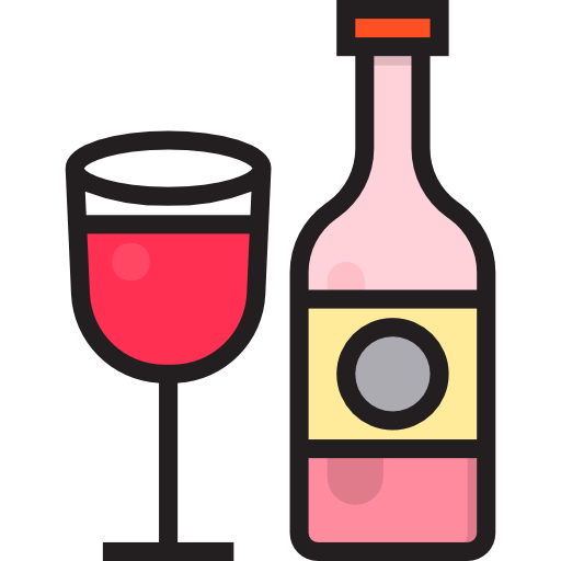 ワイン Payungkead Lineal Color icon