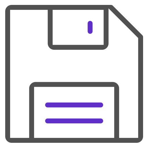 diskette Generic outline icon