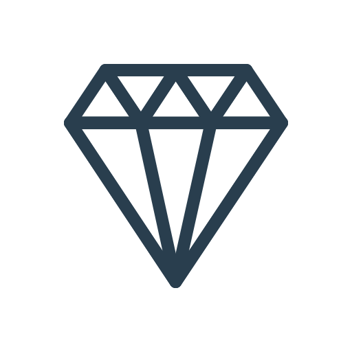 diamant Generic outline icoon