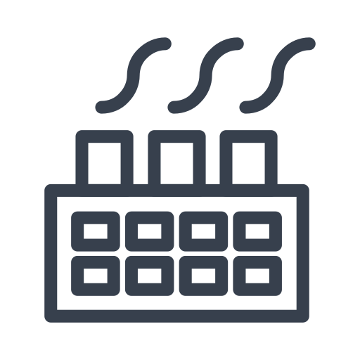 Factory Generic outline icon