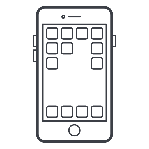 iphone Generic outline Icône