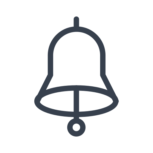 dzwonek Generic outline ikona