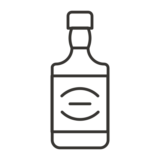 Алкоголь Generic outline иконка